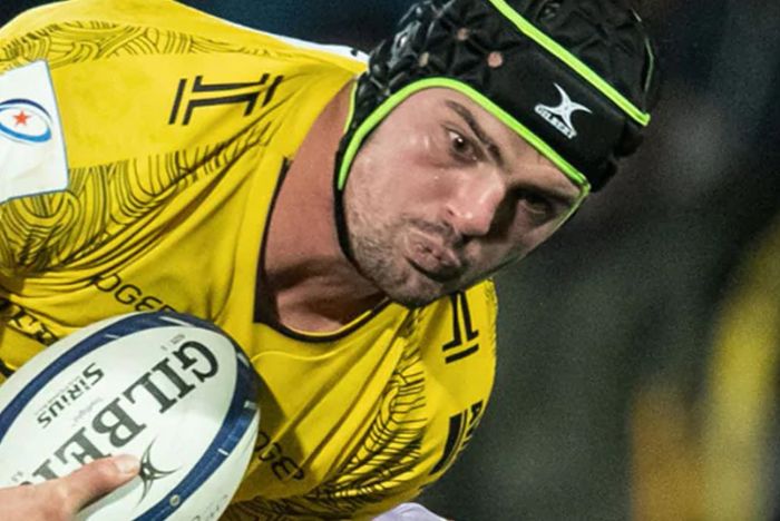 Rugby protective gear: scrum caps, shoulder pads, mouthguards